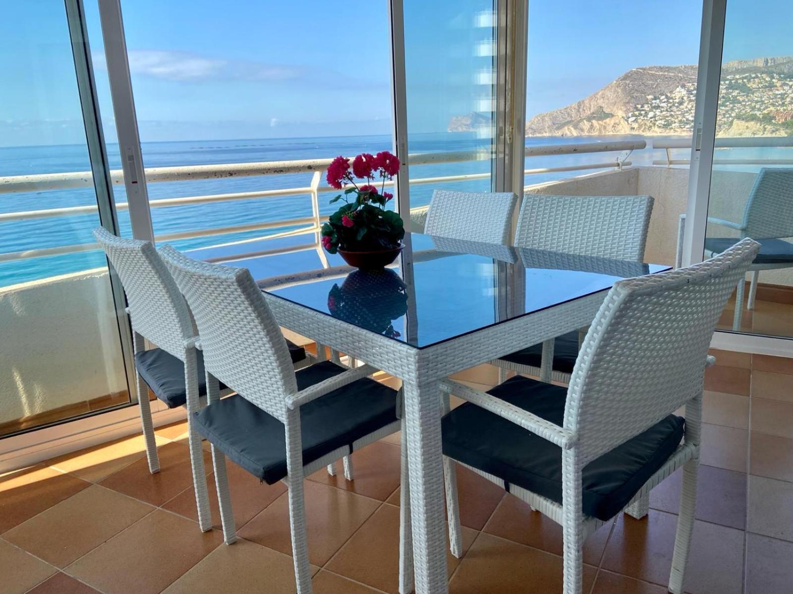 Seaview Apartment Playa De Oro 13Rd Floor Con Parking 칼페 외부 사진
